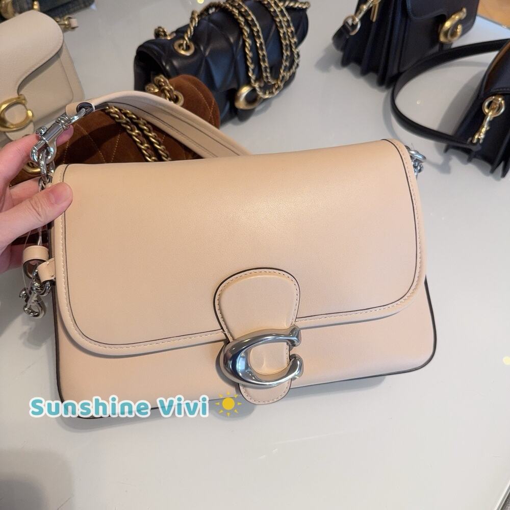 NWT Coach Tabby Soft Leather Shoulder Bag C4823 LH/IVORY